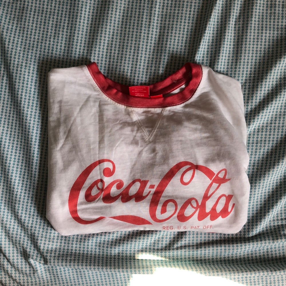 Long Sleeve Coca Cola Shirt